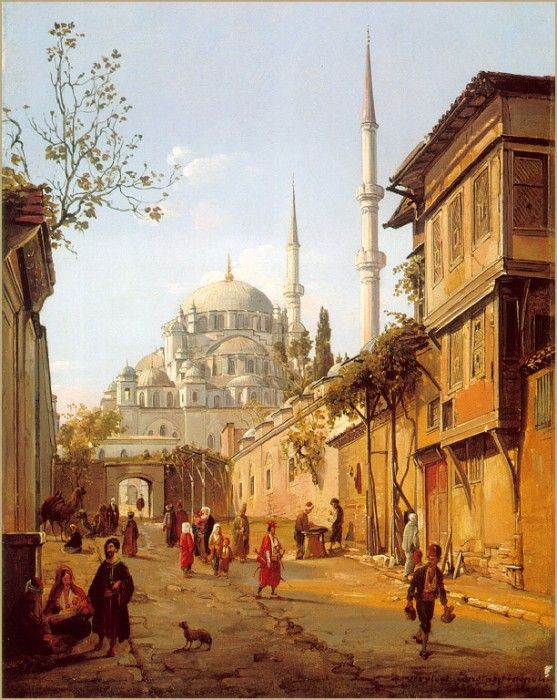 VervloetFrans-ATurkishStreetScene-sj. Vervloet, �����