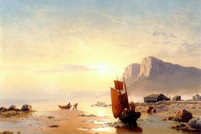 bradford coast of labrador 1866. , 