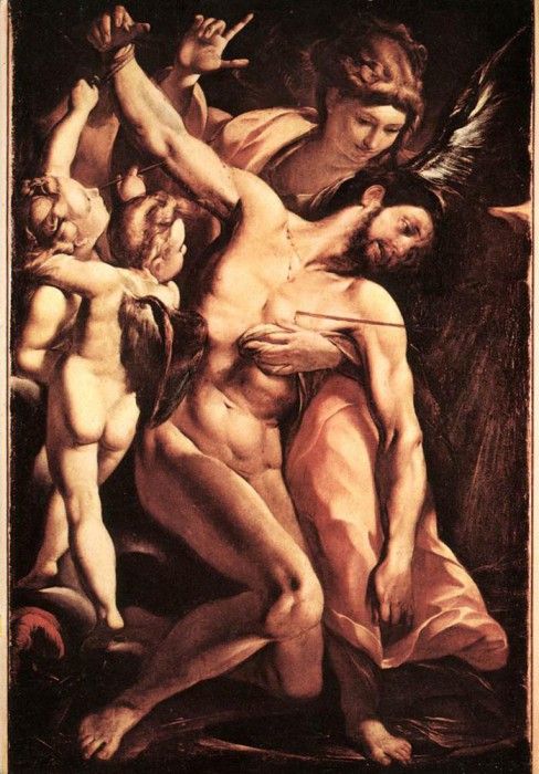 PROCACCINI Giulio Cesare The Martyrdom Of St Sebastian. , Giulio Cesare