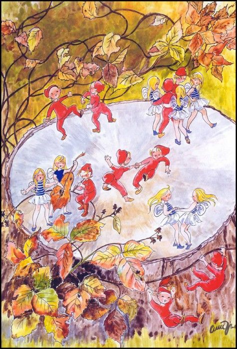 lrsAOF087SjogrenAnnMari-Among FairiesandElves. , -