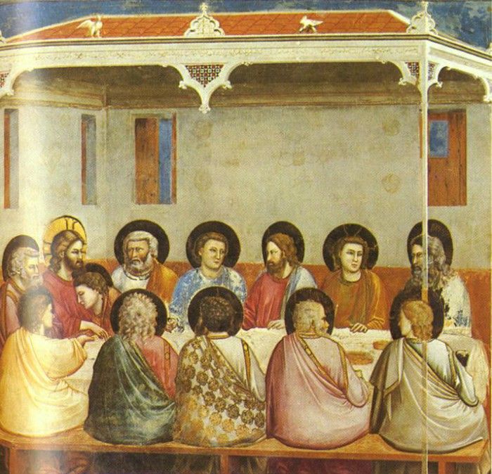 Giotto   Scrovegni   [29]   Last Supper.   