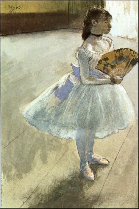 Degas Dancer with a Fan, 1879. , --