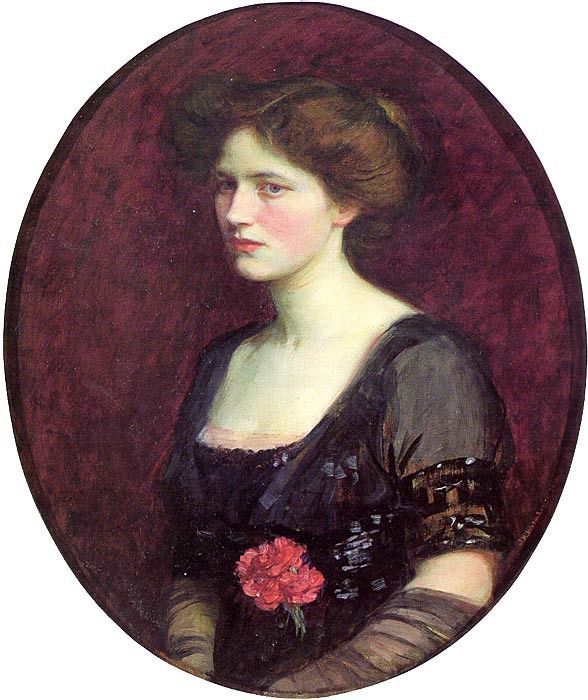 Portrait of Mrs Charles Schreiber CGFA. ,  