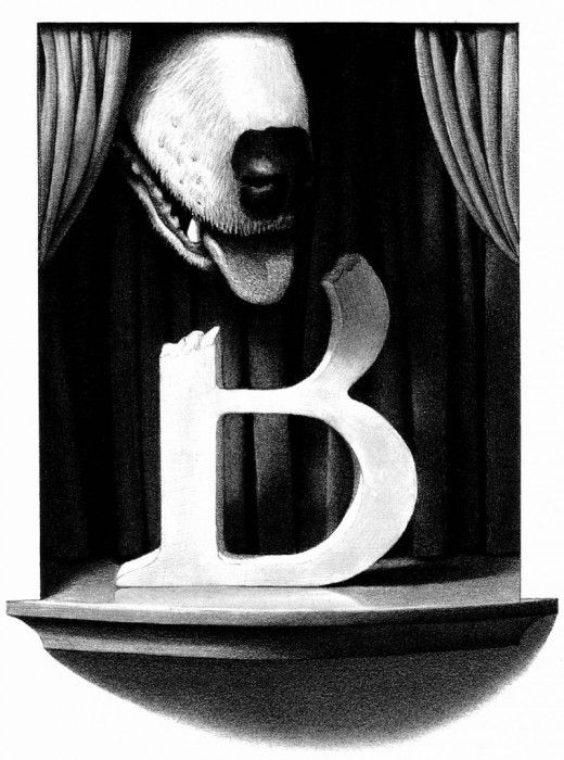 Z 002 The B was Badly Bitten ChrisVanAllsburg sqs. Allsburg, ���� ���