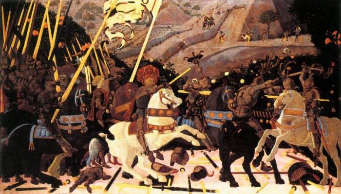 UCCELLO Paolo Niccolo da Tolentino Leads The Florentine Troops. , 