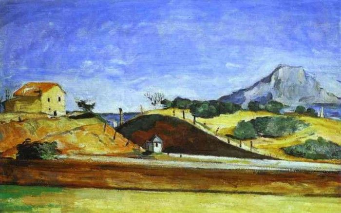 Cezanne - The Railway Cutting. ������, ����