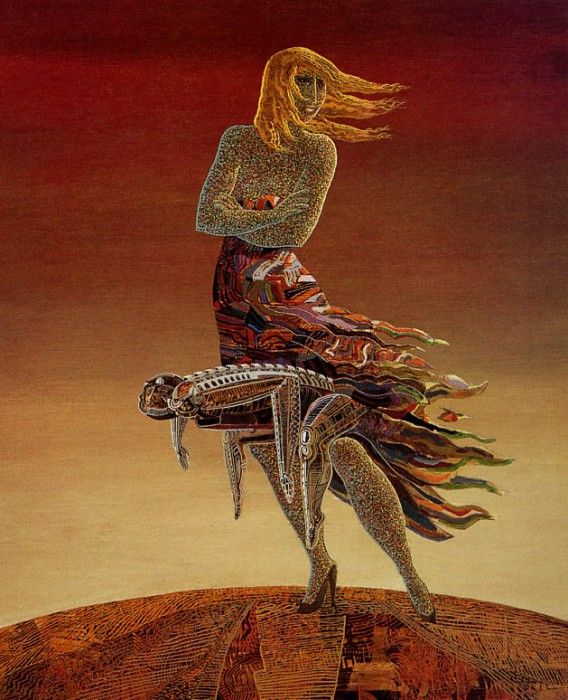 Jesus Carlos de Villalonga - Venus donnant naissance a un ast. ,   