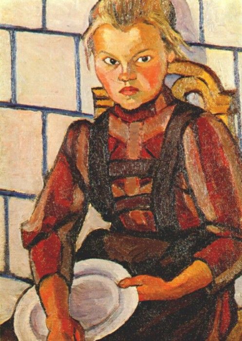 popova portrait of the artists sister 1908-9. 