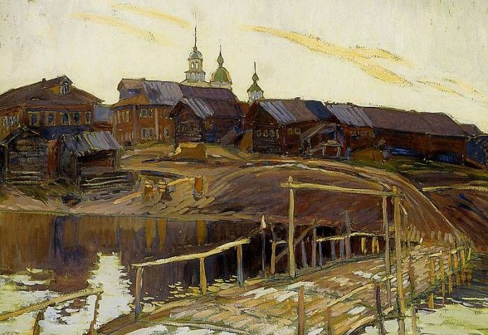 Perepletchikov Vasily Porog village on the Onega Sun. , 