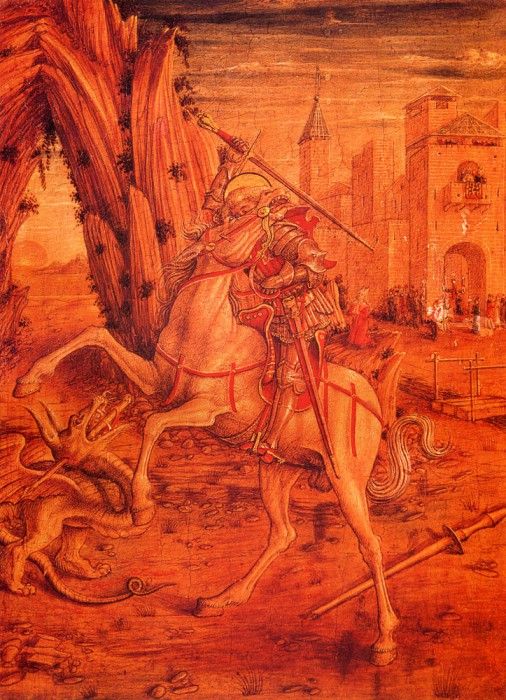 Crivelli Carlo St George And The Dragon.  