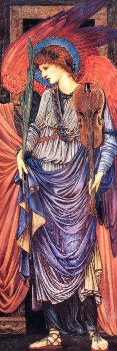 Edward Burne-Jones - Musical Angels, De. -   