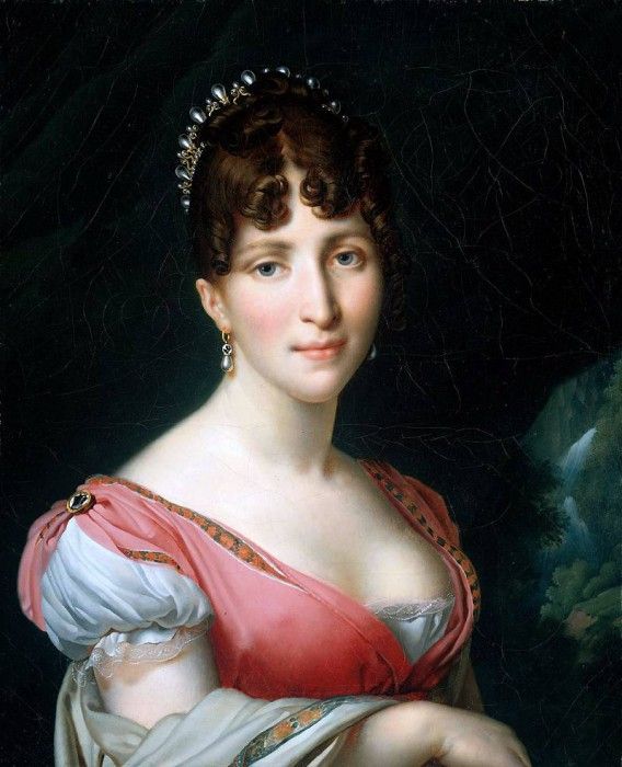 Girodet-Trioson Anee-Louise Hortense de Beauharnais Sun. -Trioson, Anee-