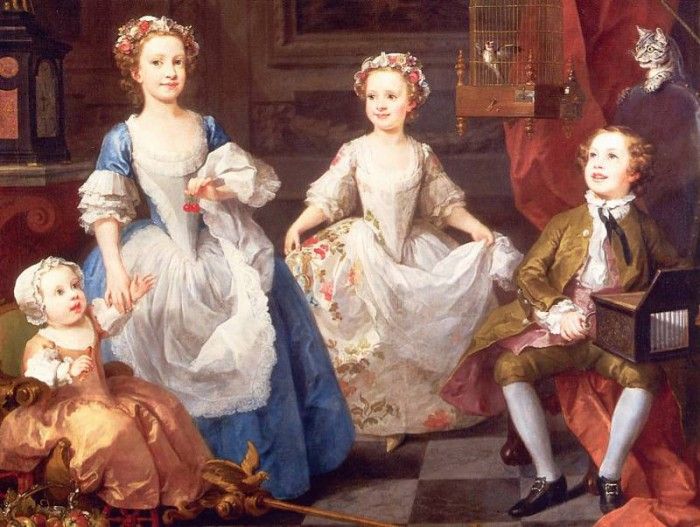 Hogarth, William - The Graham Children (end. , 