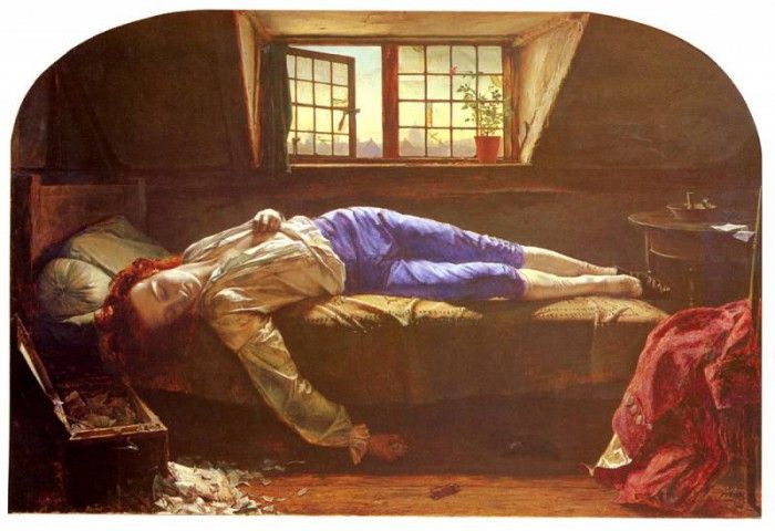 Wallis Henry The Death Of Chatterton. , 