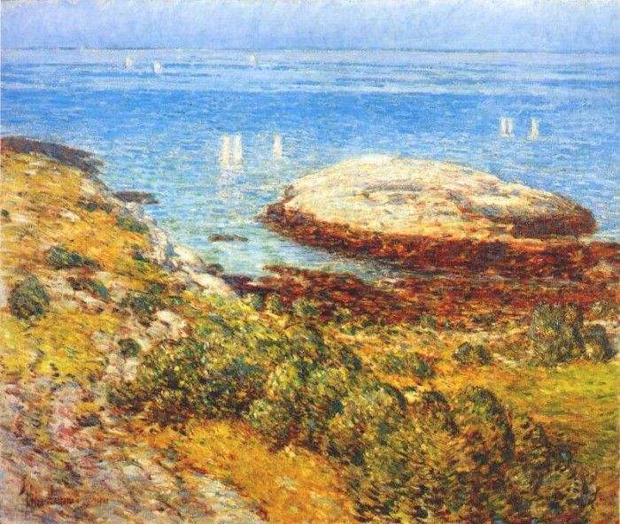 hassam early morning calm 1901. , 