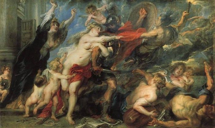 Rubens The Consequences of War Palazzo Pitti. ,  