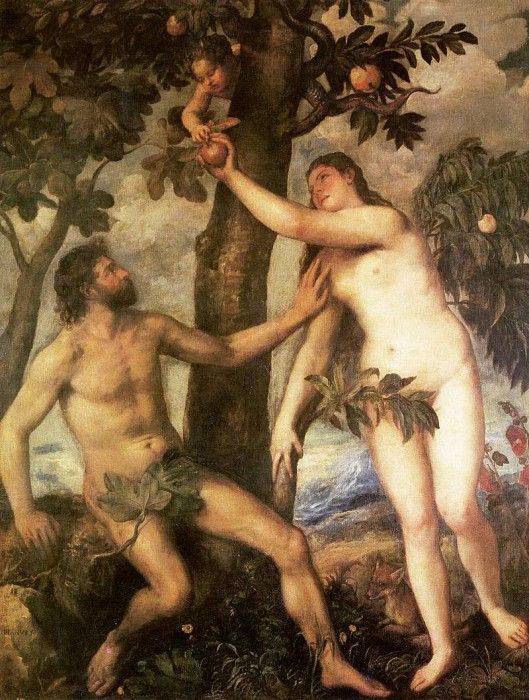 Titian The fall of man 1565 70.  ( )