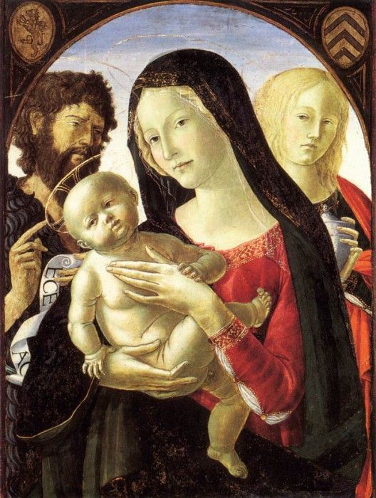 NEROCCIO DE LANDI Madonna And Child With St John The Baptist. , Neroccio 