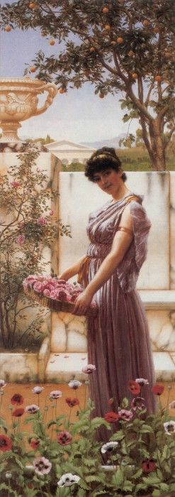 Godward The Flowers of Venus 1890. ,  