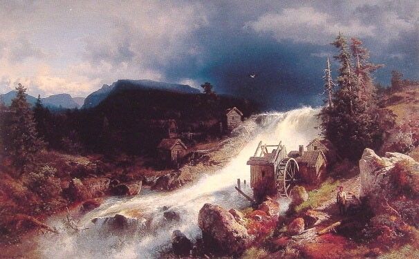 Landscape with Watermill. , 