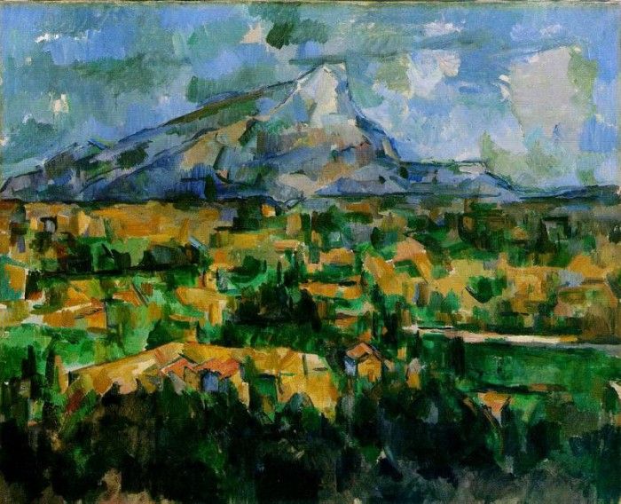 Cezanne - Mont Sainte-Victoire (Philadelphia). , 