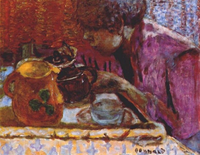 bonnard the breakfast c1930.  