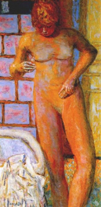 bonnard standing nude 1928.  