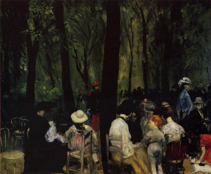 Glackins William Under the Trees. Glackens, ������