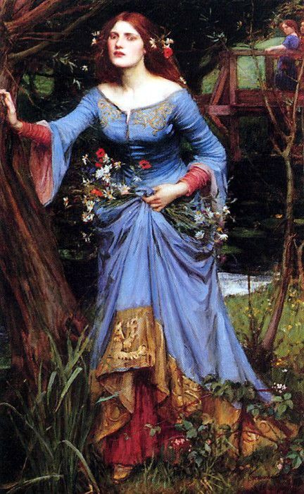 ger-JohnWilliamWaterhouse-Ophelia. ,  