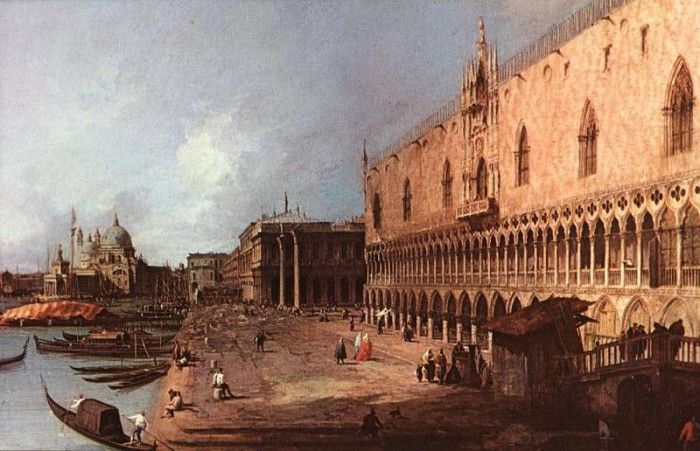 CANALETTO Doge Palace. 