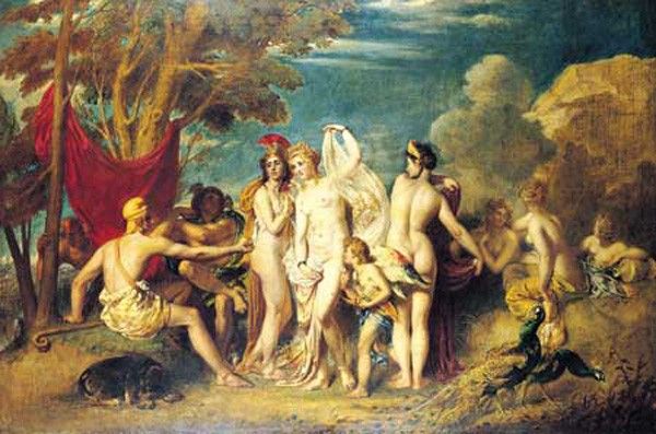 Etty William The Judgement of Paris. , 