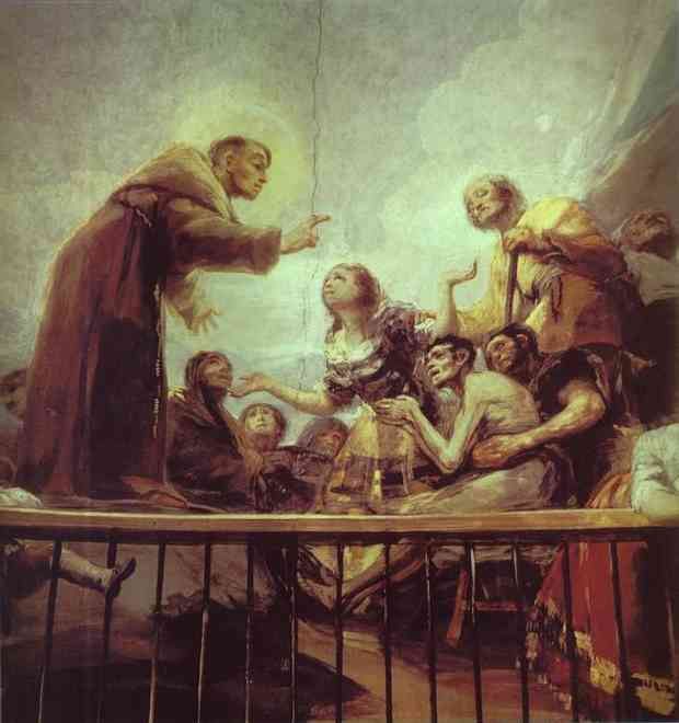 Francisco de Goya - The Miracle of St. Anthony.   ,  