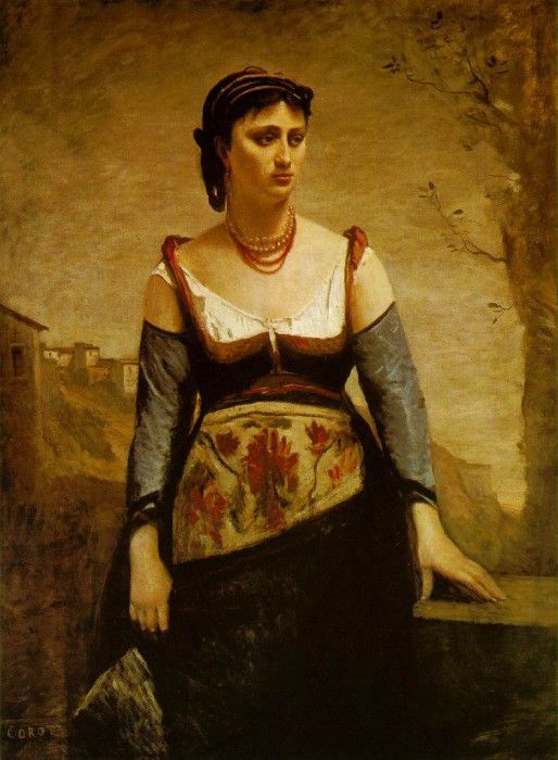 Corot Agostina ca 1866, 132.8x97.6 cm, The National Gallery . ����, ���-������-������