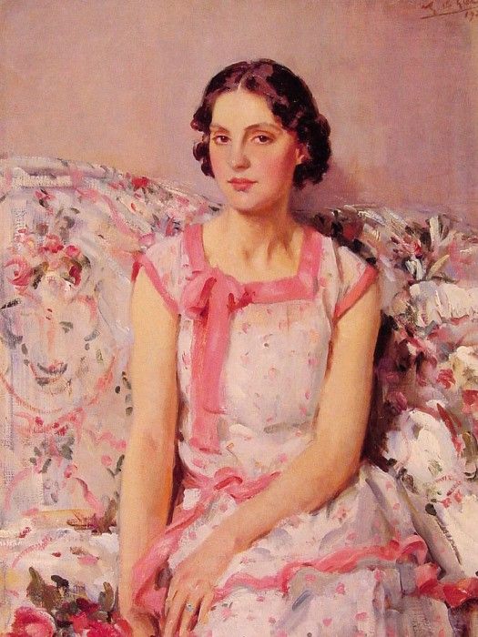 Portrait of Clare Collins. Glehn,  Gabrial 