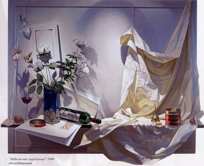 Vrede de Alex Still life with apple syrup Sun. , 