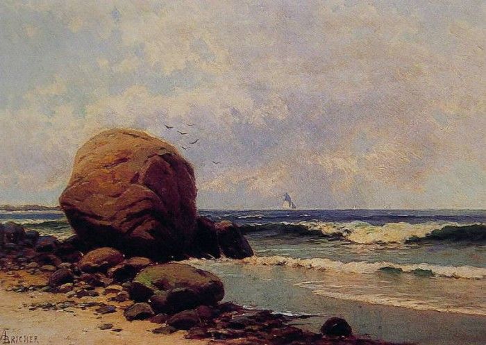 Seascape. Bricher,  