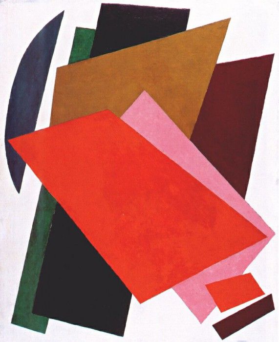 popova painterly architectonics 1917. 