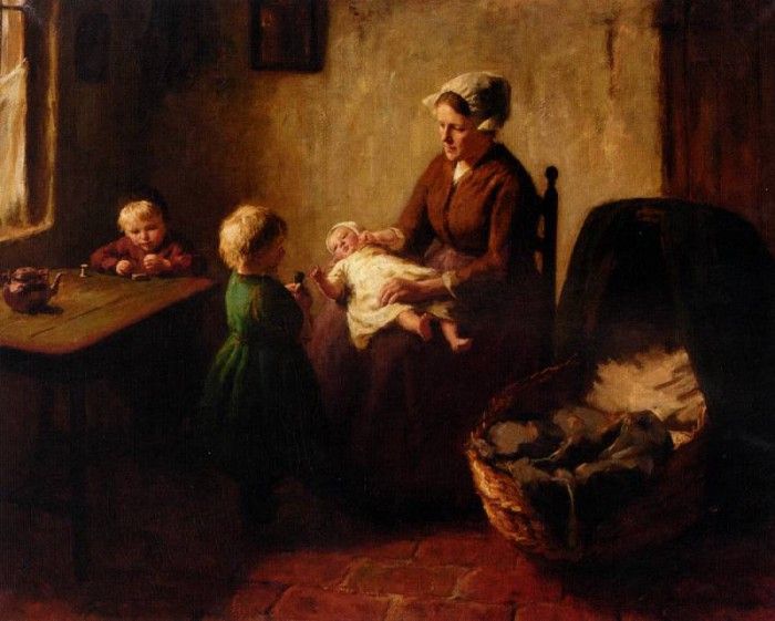 Bernhard Pothast A Happy Family. Pothast 