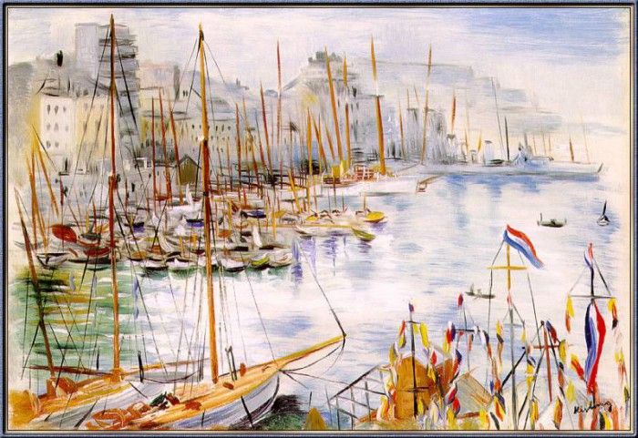 Kisling le-Port-de-Marseille-sj. 