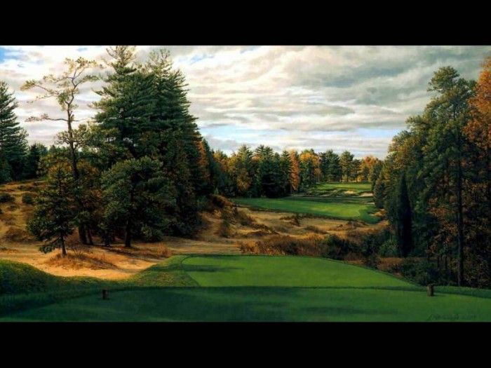 hallowed ground csg006 pine valley 18th hole. Hartough, 