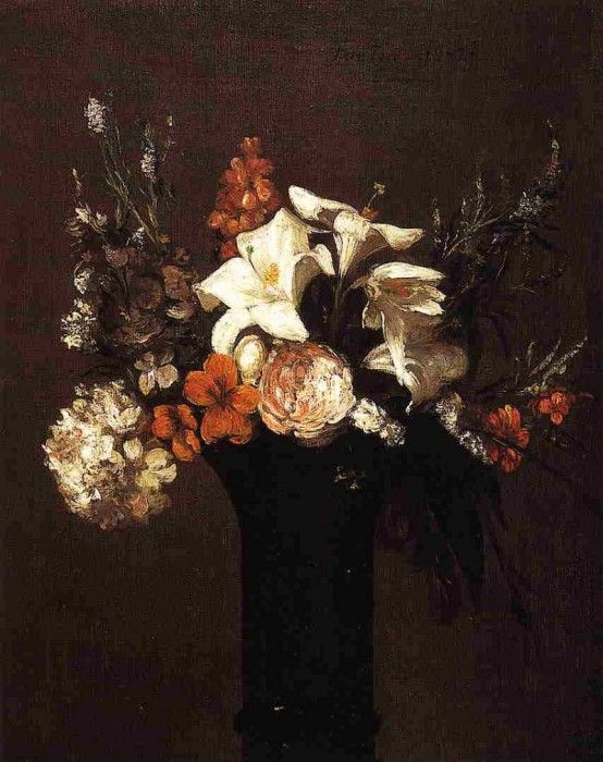 Fantin Latour Henri Flowers4. -, ---