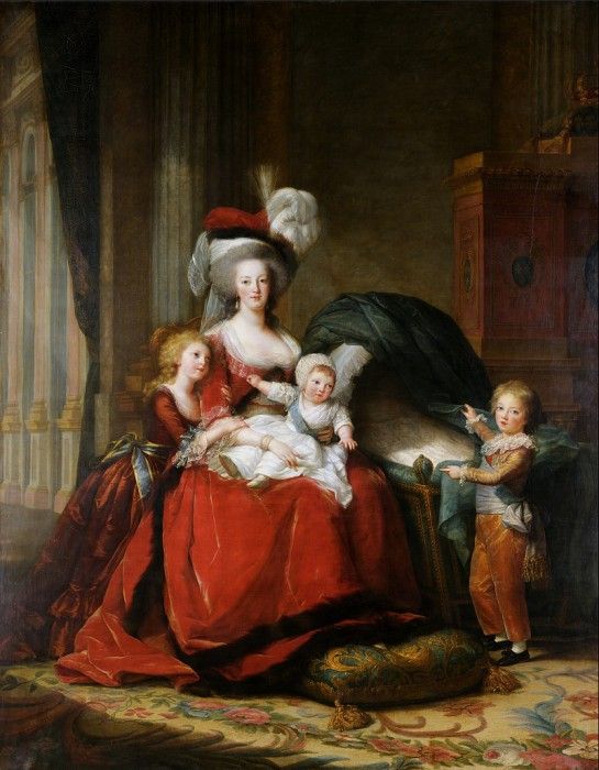     - - -,  ,    [Marie-Antoinette de Lorraine-Habsbourg, Queen of France, and her children ].  ,  