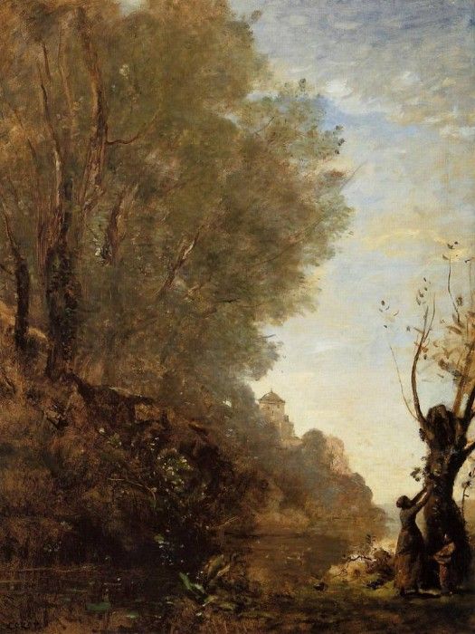 Corot The Happy Isle. , --