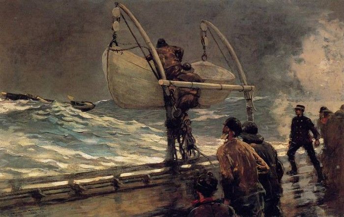 Homer Winslow The Signal of Distress. , 