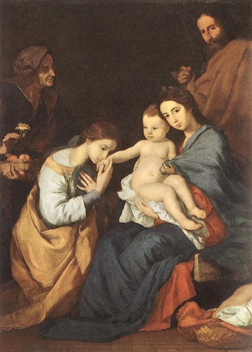 Ribera The Holy Family with St Catherine. , Jusepe 