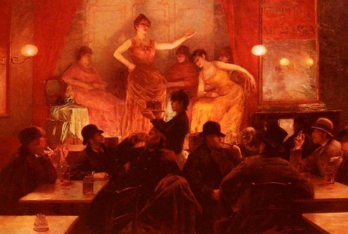 Fichefet Georges Au Cafe Theatre. Fichefet, 