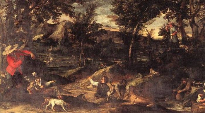 Carracci Annibale Hunting. , 