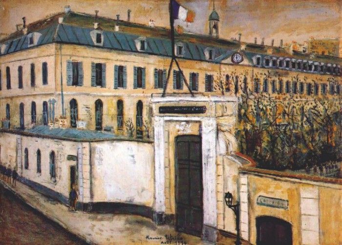 utrillo military hospital 1914. , 