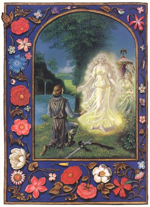 bs-ew-Launfal & Tryamour [Kinuko Y. Craft]. �������, Kinuko Y