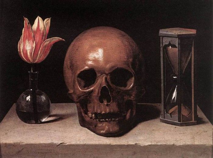 Champaigne Still Life with a Skull. ,  